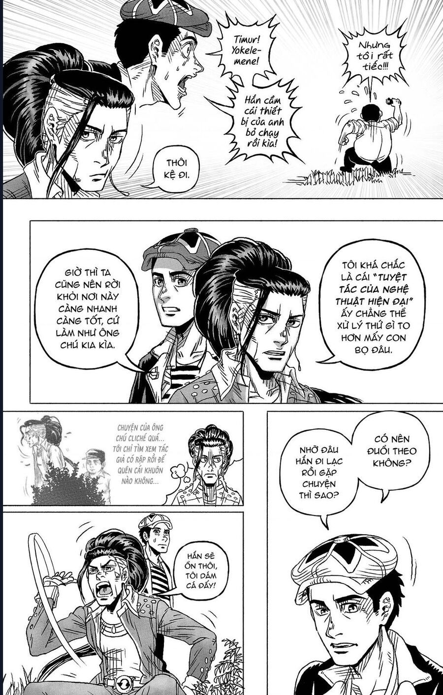 Jojo's Bizarre Adventure: Moscow Calling Chap 16 - Next Chap 17