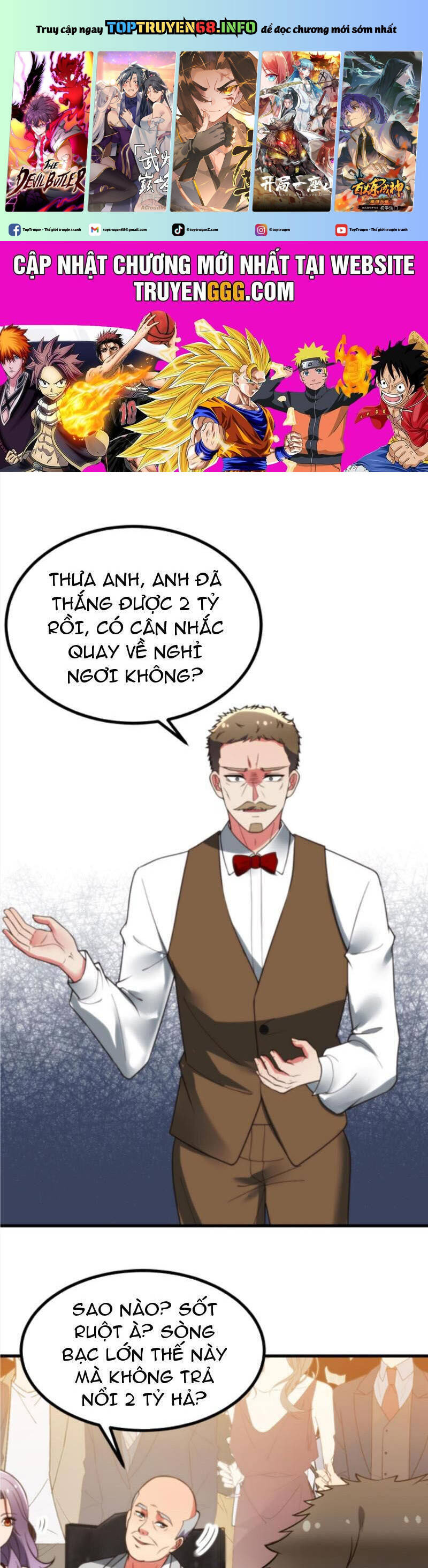 Ta Có 90 Tỷ Tiền Liếm Cẩu! Chap 419 - Next Chap 420