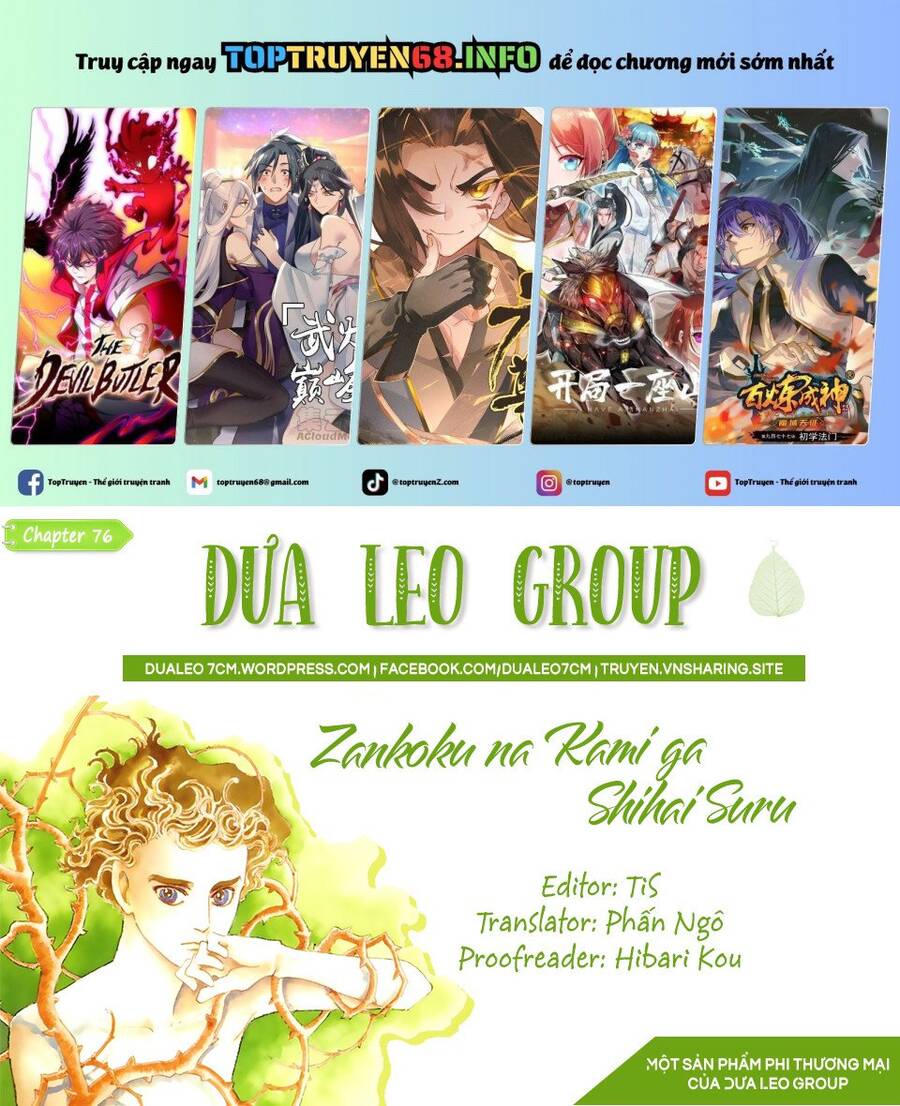 Ngự Trị Ta, Vị Chúa Tàn Bạo - Zankoku Na Kami Ga Shihaisuru Chap 76 - Next Chap 77