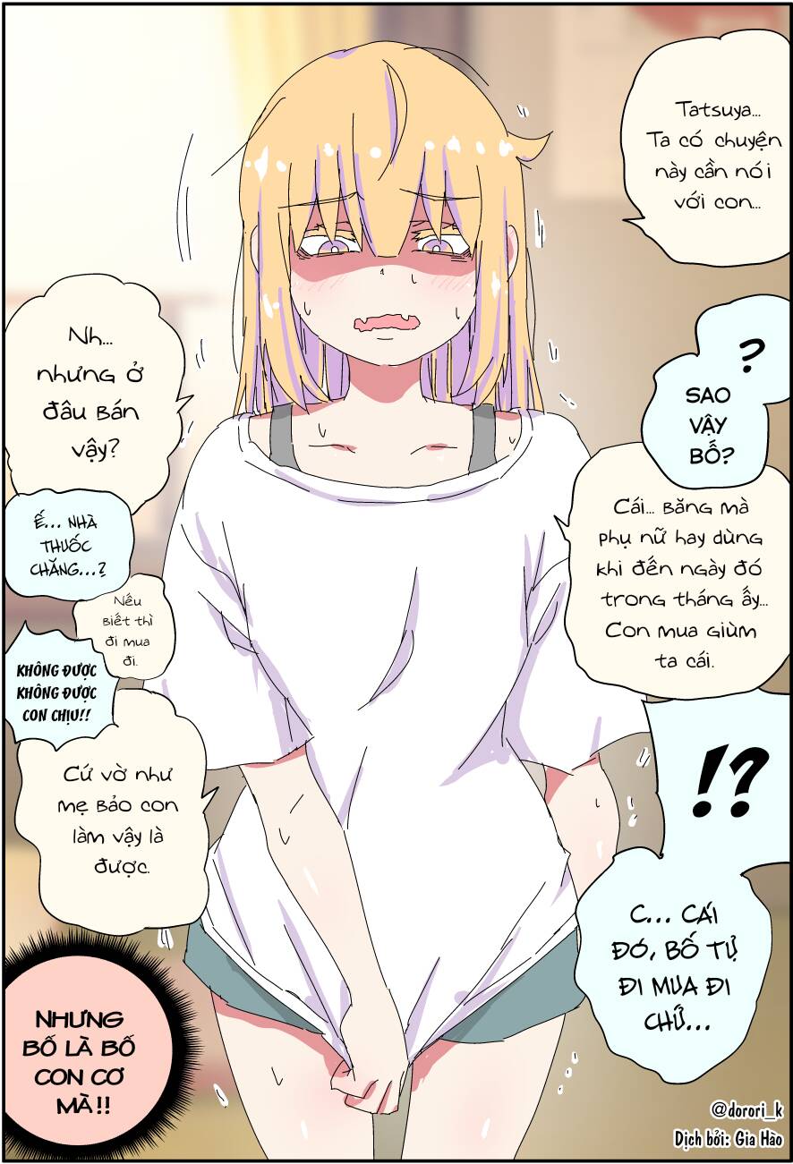 Câu Chuyện Về Người Bố Bị Chuyển Giới Của Tôi Thật Dễ Thương, Nhưng Cũng Thật Phức Tạp Chap 15 - Next Chap 16