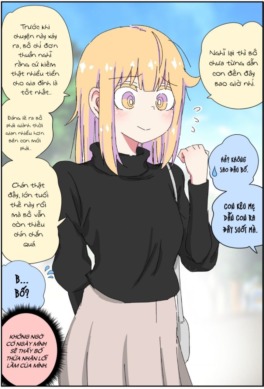Câu Chuyện Về Người Bố Bị Chuyển Giới Của Tôi Thật Dễ Thương, Nhưng Cũng Thật Phức Tạp Chap 19 - Next Chap 20