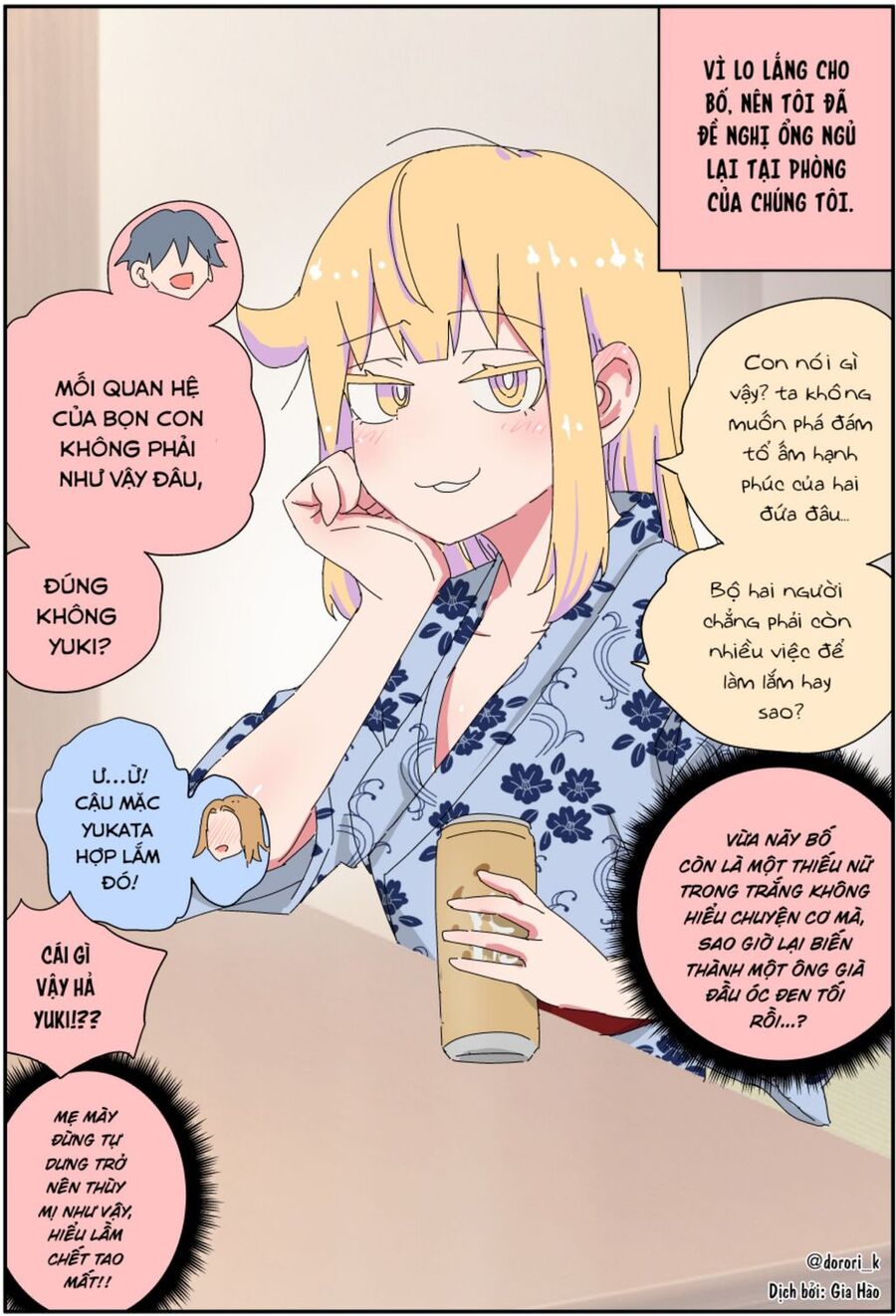 Câu Chuyện Về Người Bố Bị Chuyển Giới Của Tôi Thật Dễ Thương, Nhưng Cũng Thật Phức Tạp Chap 35 - Next Chap 36