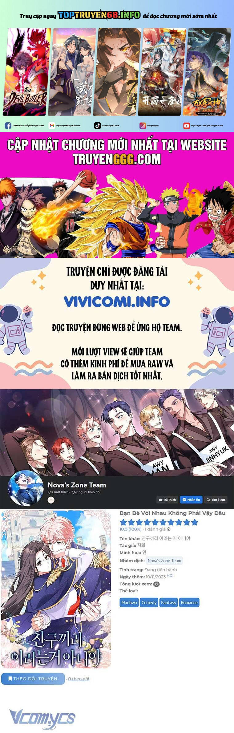 Bạn Bè Với Nhau Không Phải Vậy Đâu Chap 58 - Next Chap 59