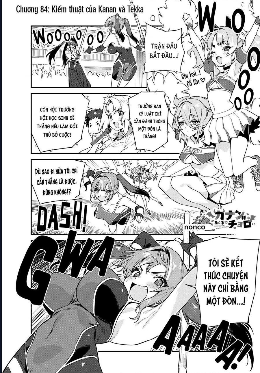 Kanan-Sama Dễ Dụ Thật Đấy! Chap 84 - Next Chap 85