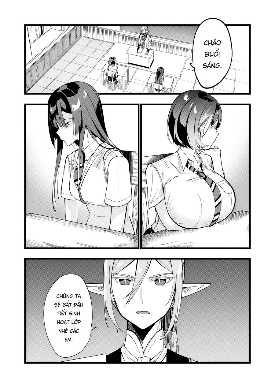 Con Quái Vật Mà Tôi Dạy Dỗ Năm Xưa Đã Hóa Thành Một Thiếu Nữ Xinh Đẹp Và Đến Gặp Tôi. Chap 32 - Next Chap 33