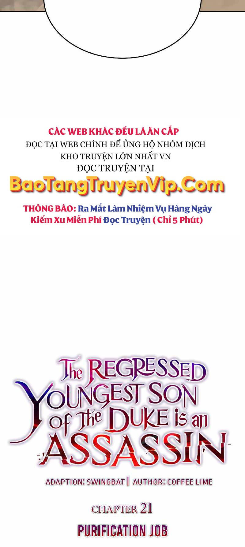 Cậu Út Nhà Công Tước Là Sát Thủ Hồi Quy Chap 21 - Next Chap 22