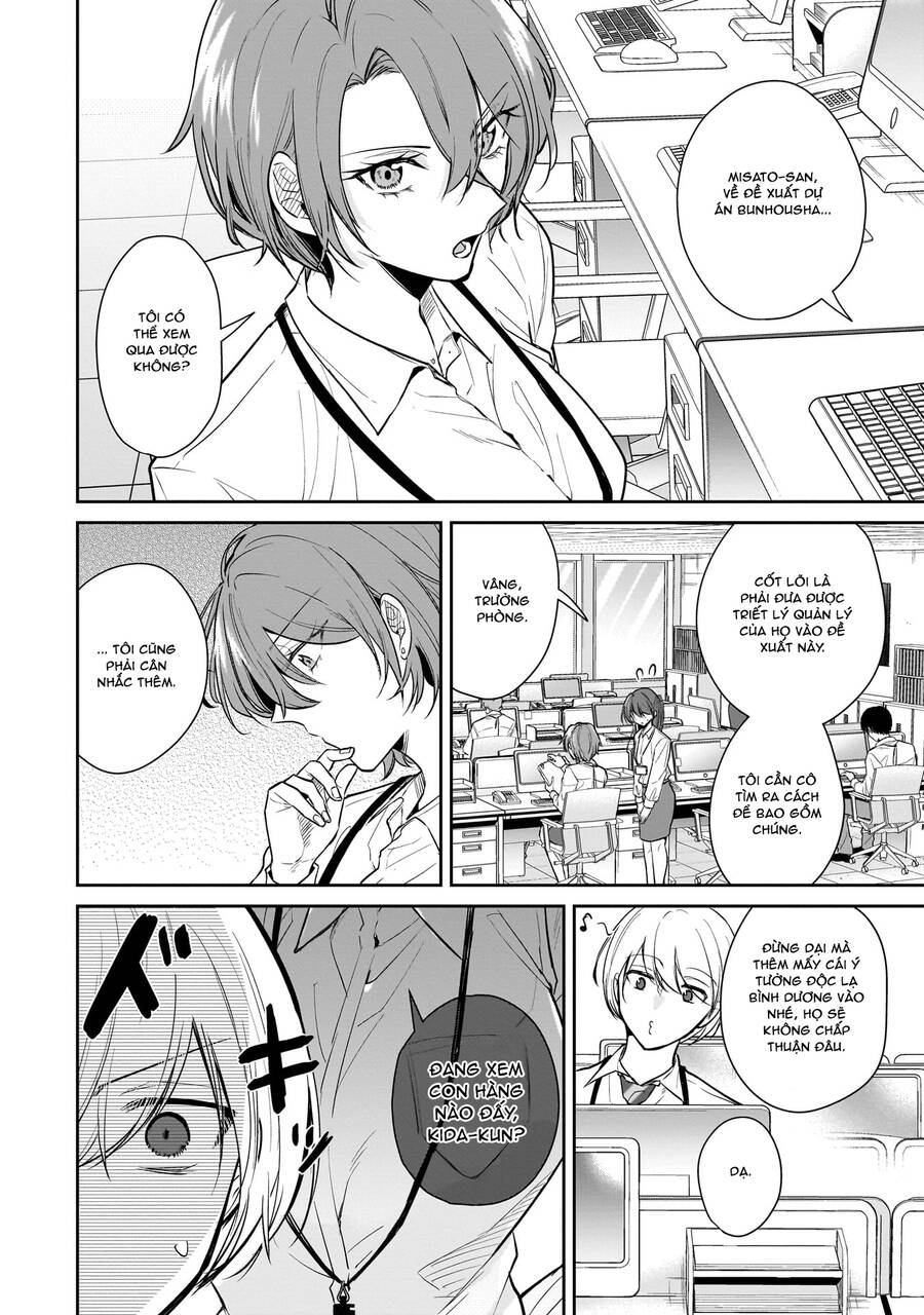Misato Có Hơi Lạnh Lùng Với Người Sếp Của Cô Ấy Chap 3 - Next Chap 4
