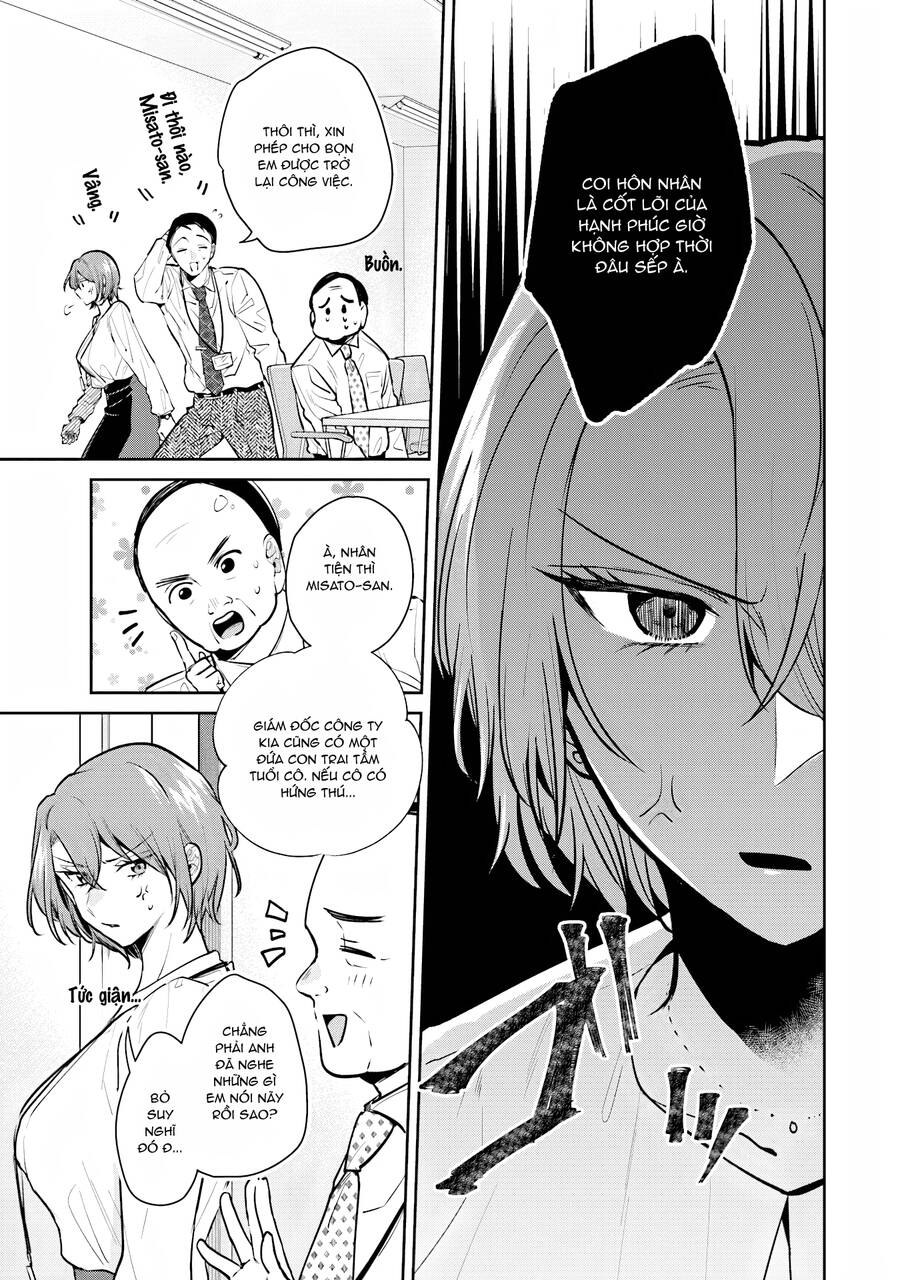 Misato Có Hơi Lạnh Lùng Với Người Sếp Của Cô Ấy Chap 6 - Next Chap 7