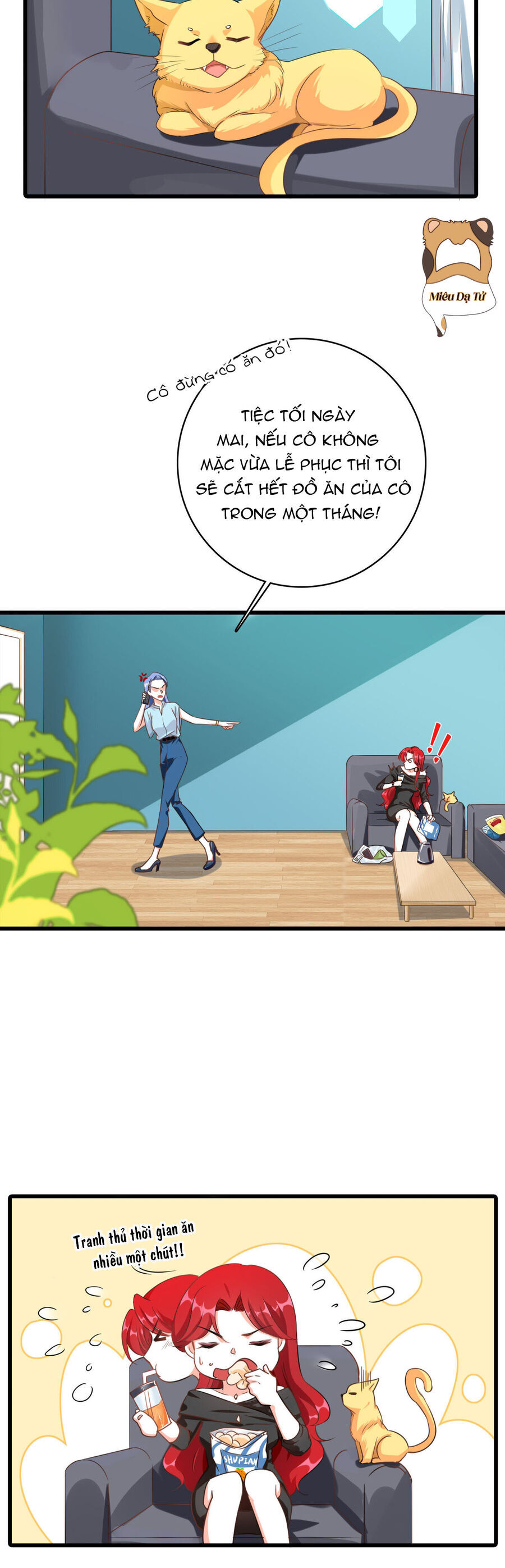 Nữ Đế Phản Diện Đến Rồi Đây! Chap 3 - Next Chap 4