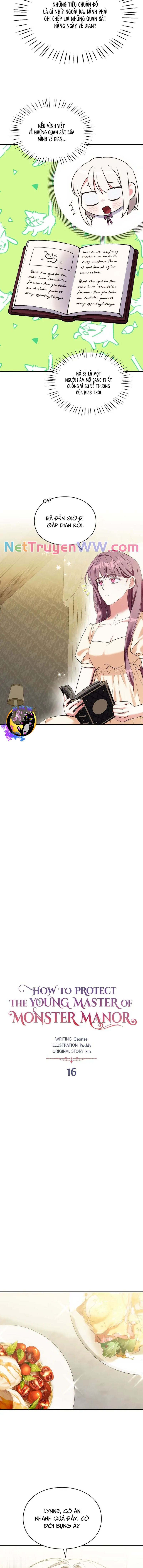 Cách Bảo Vệ Chủ Nhân Của Trang Viên Quái Vật Chap 16 - Next Chap 17