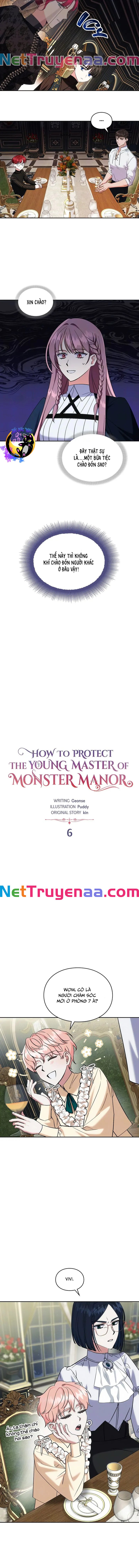 Cách Bảo Vệ Chủ Nhân Của Trang Viên Quái Vật Chap 6 - Next Chap 7