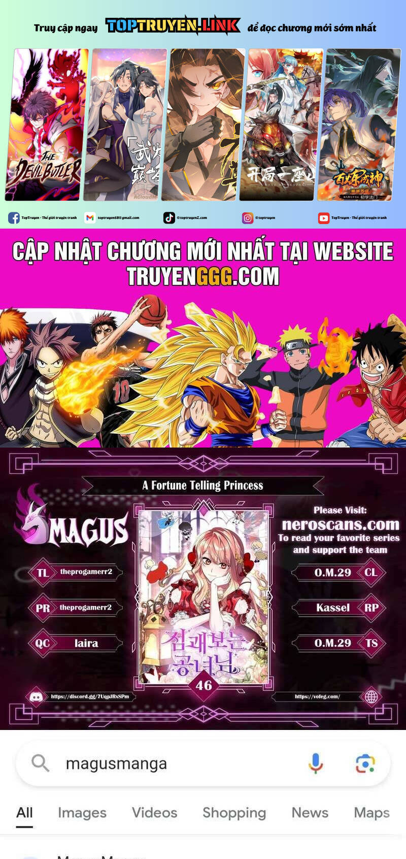 Nàng Công Chúa Tiên Tri Chap 46 - Next Chap 47