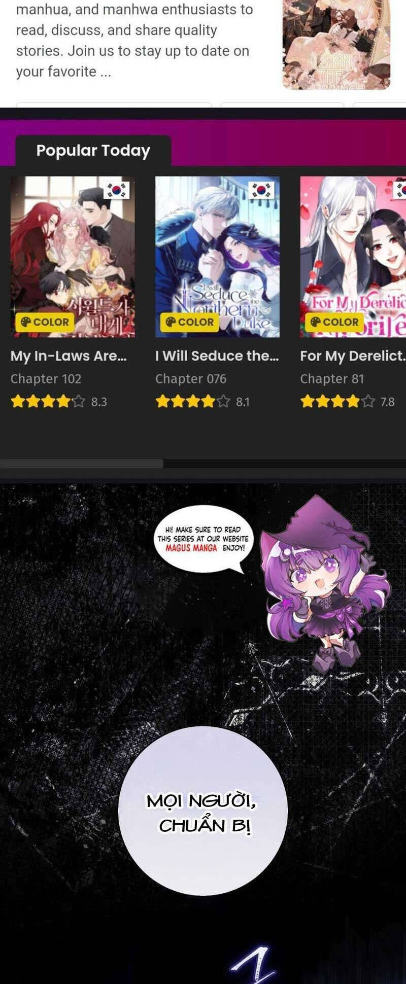 Nàng Công Chúa Tiên Tri Chap 54 - Next Chap 55