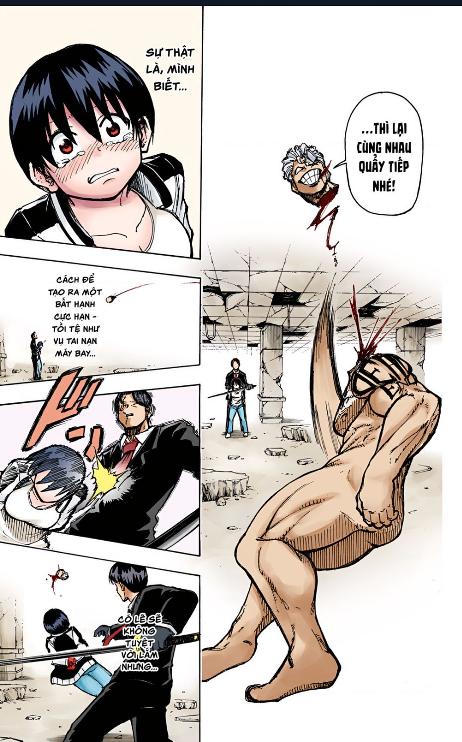 Bất Tử Và Bất Hạnh Bản Màu (Full Hd) Chap 1 - Next Chap 2