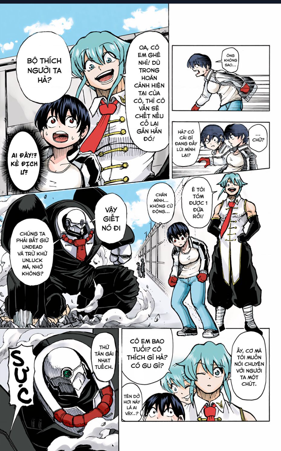 Bất Tử Và Bất Hạnh Bản Màu (Full Hd) Chap 2 - Next Chap 3