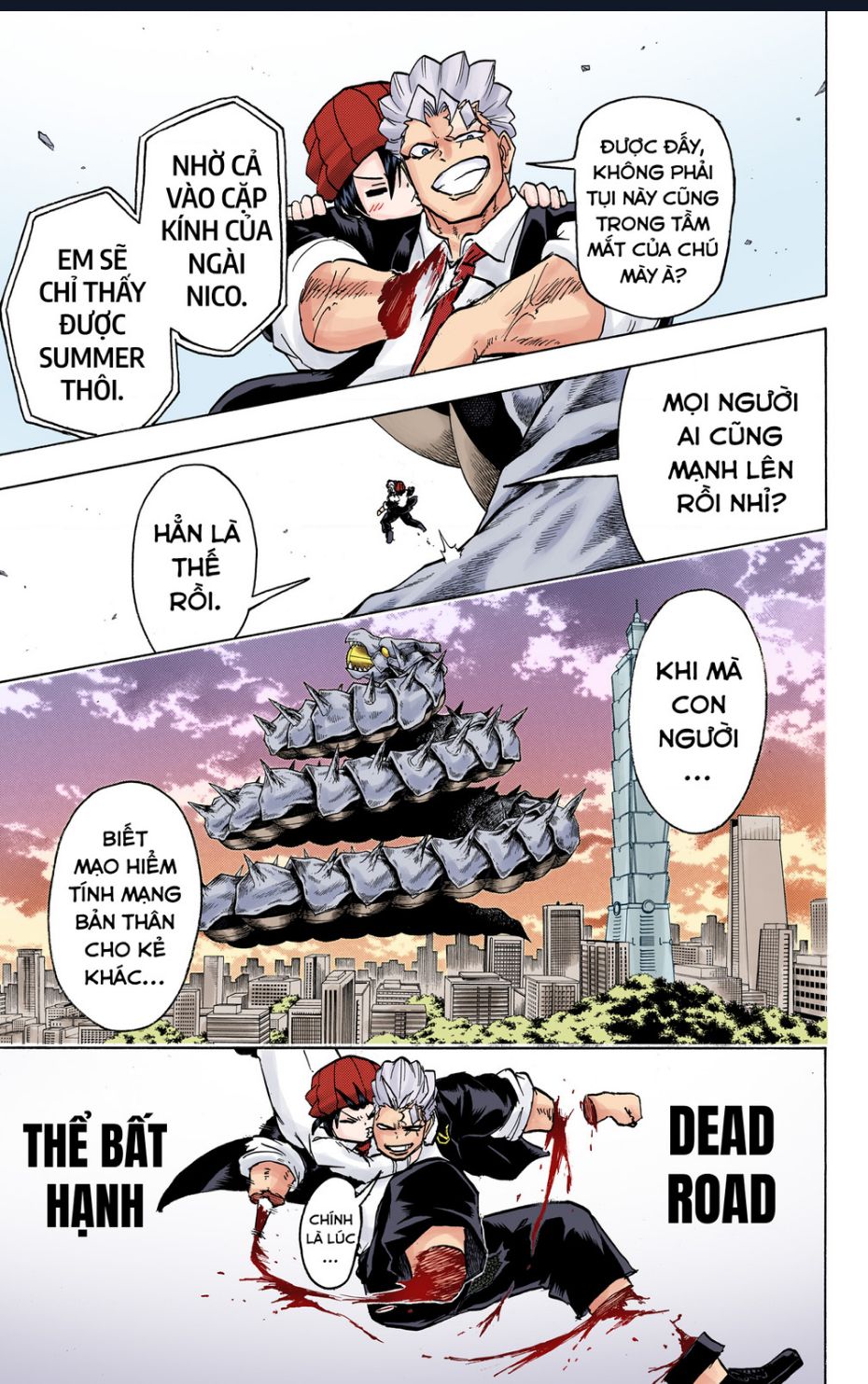 Bất Tử Và Bất Hạnh Bản Màu (Full Hd) Chap 67 - Next Chap 68