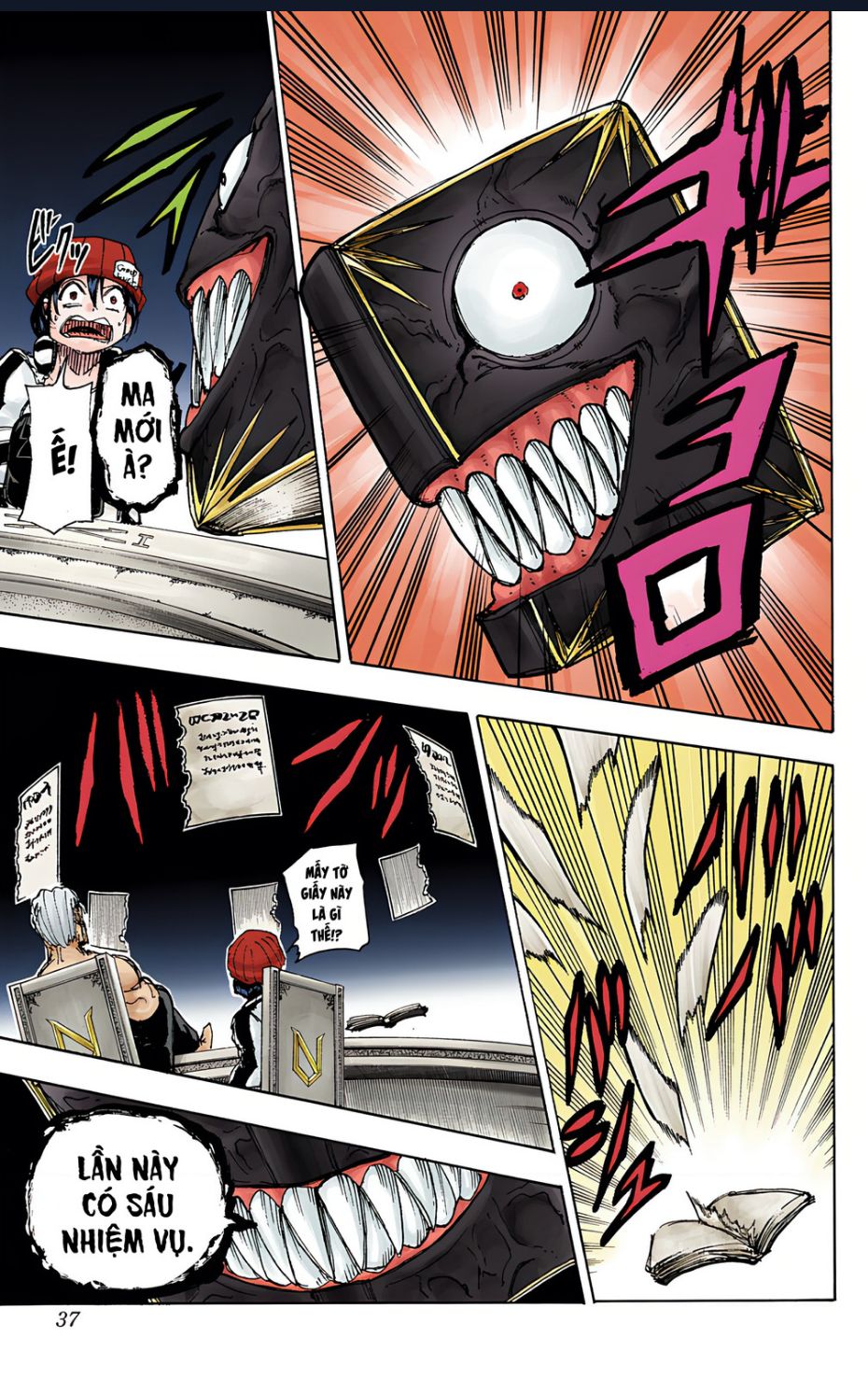 Bất Tử Và Bất Hạnh Bản Màu (Full Hd) Chap 9 - Next Chap 10