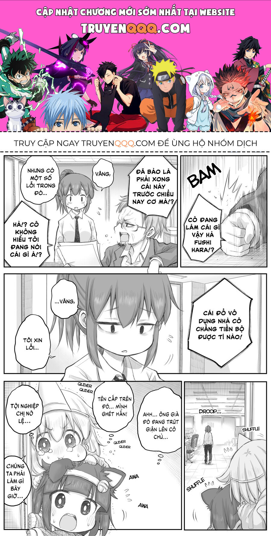 Miss Shachiku And The Little Baby Ghost Chap 29 - Next Chap 30