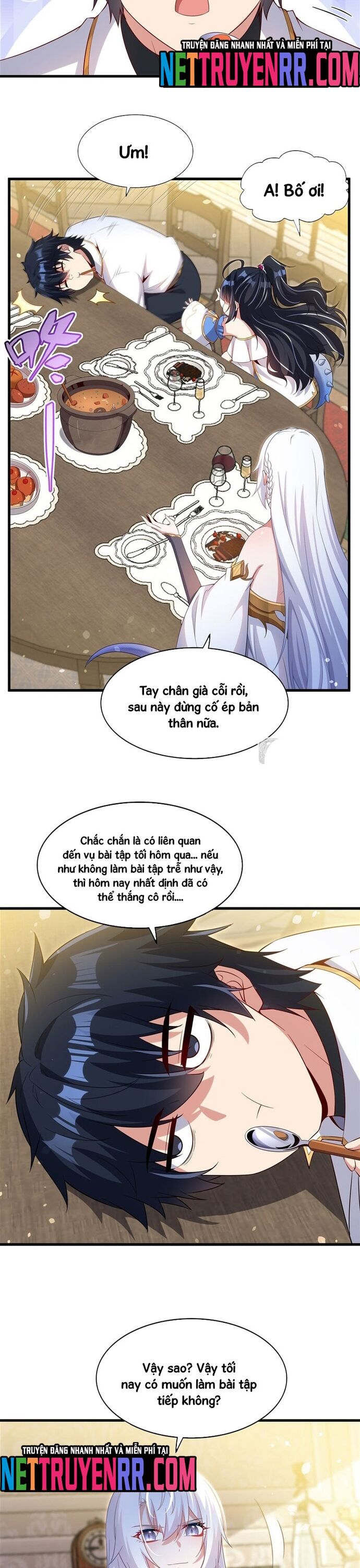 Câm Miệng Đi Ác Long, Ta Không Muốn Trông Trẻ Với Ngươi Nữa! Chap 46 - Next Chap 47