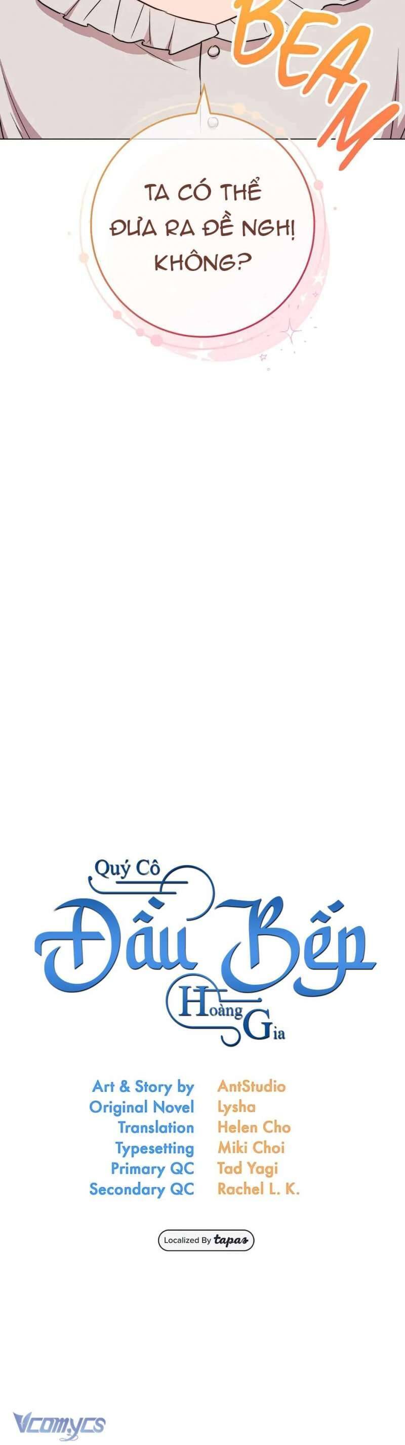 Nữ Đầu Bếp Hoàng Gia Chap 122 - Next Chap 123