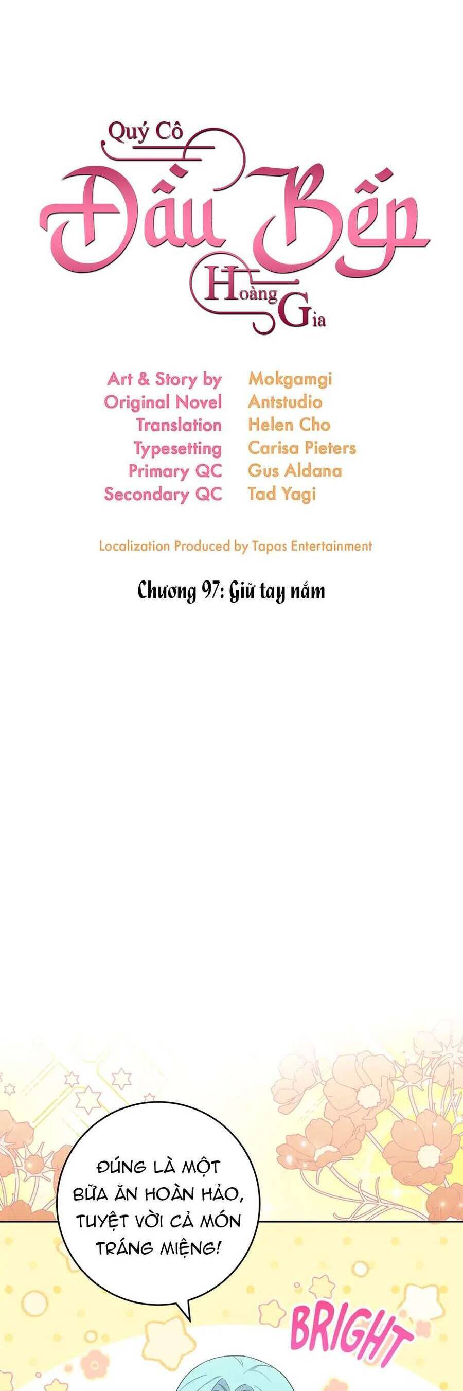 Nữ Đầu Bếp Hoàng Gia Chap 97 - Next Chap 98