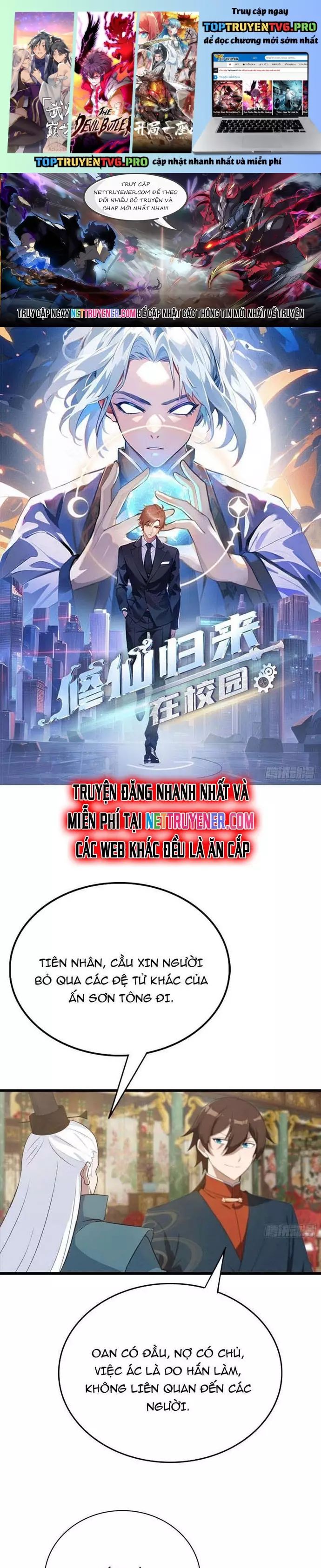 Tu Tiên Trở Về Tại Vườn Trường - Season 2 Chap 158 - Next Chap 159