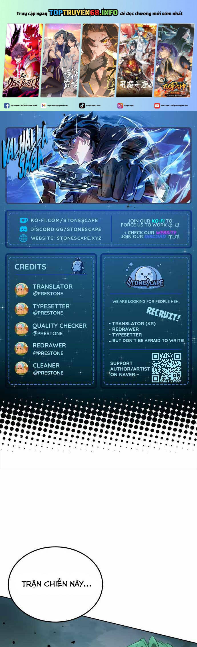 Sử Thi Valhalla Chap 17 - Next Chap 18