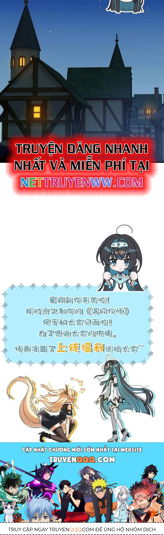 Xuyên Không Mãn Cấp Như Tôi Tại Sao Lại Là Quý Cô Mục Sư Chứ Chap 2 - Next Chap 3