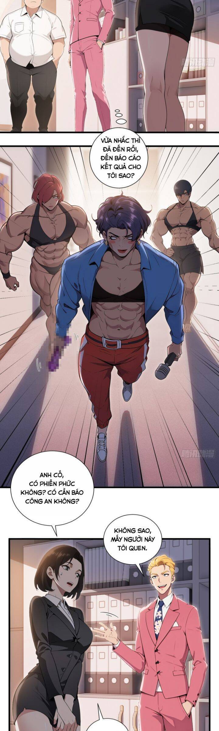 Ma Tôn Nữ Đế Xuyên Không Thành Cấp Trên Của Tôi! Chap 12 - Next Chap 13