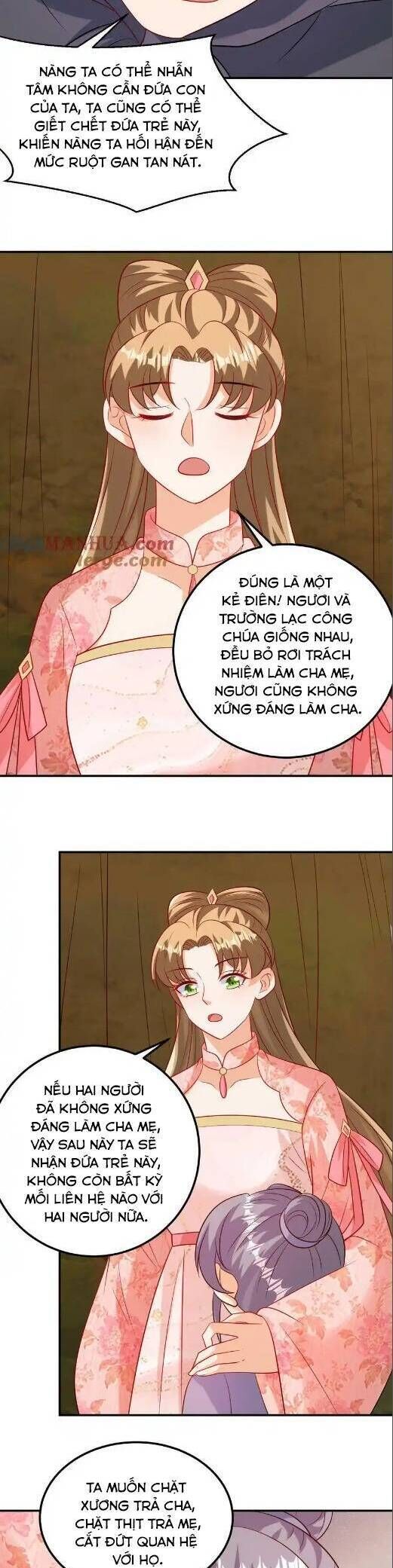 THIÊN TÀI MANH BẢO , MẪU THÂN NGHỊCH THIÊN BẬT HACK RỒI! Chap 135 - Next Chap 136