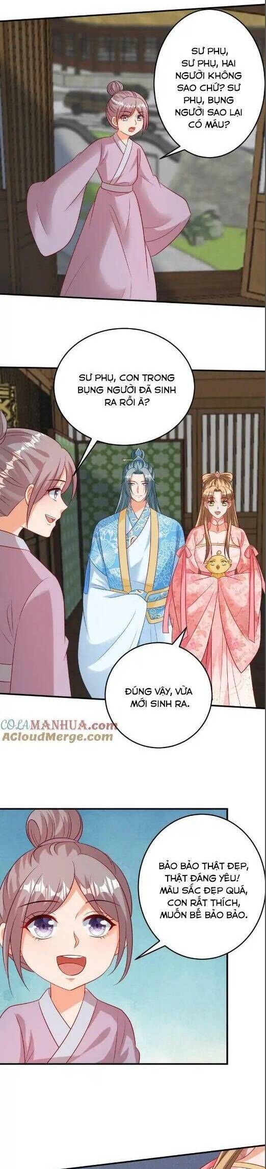 THIÊN TÀI MANH BẢO , MẪU THÂN NGHỊCH THIÊN BẬT HACK RỒI! Chap 142 - Next Chap 143