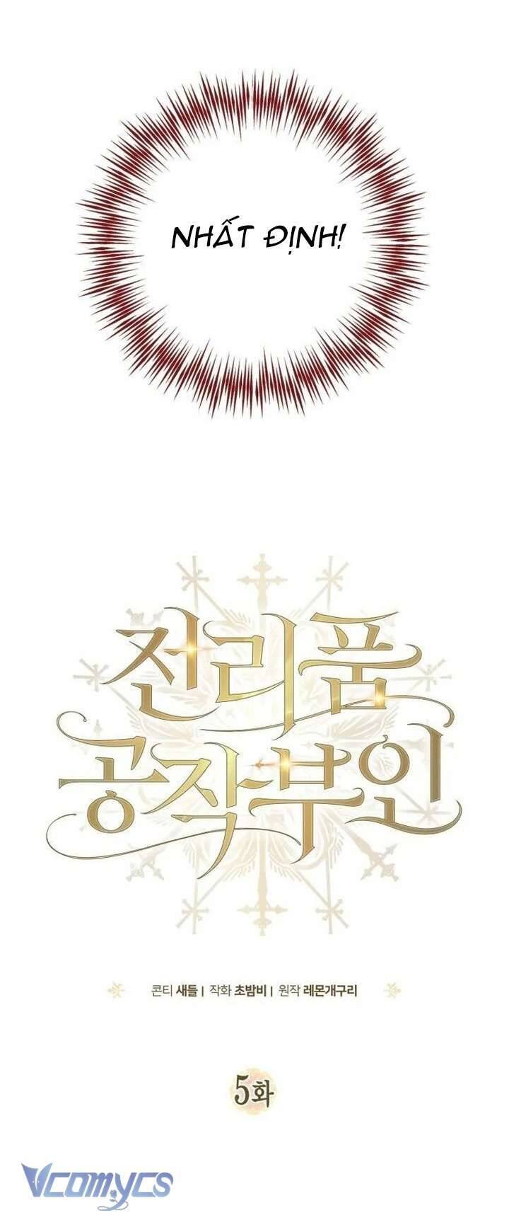 Nữ Công Tước Chiến Lợi Phẩm Chap 5 - Next Chap 6