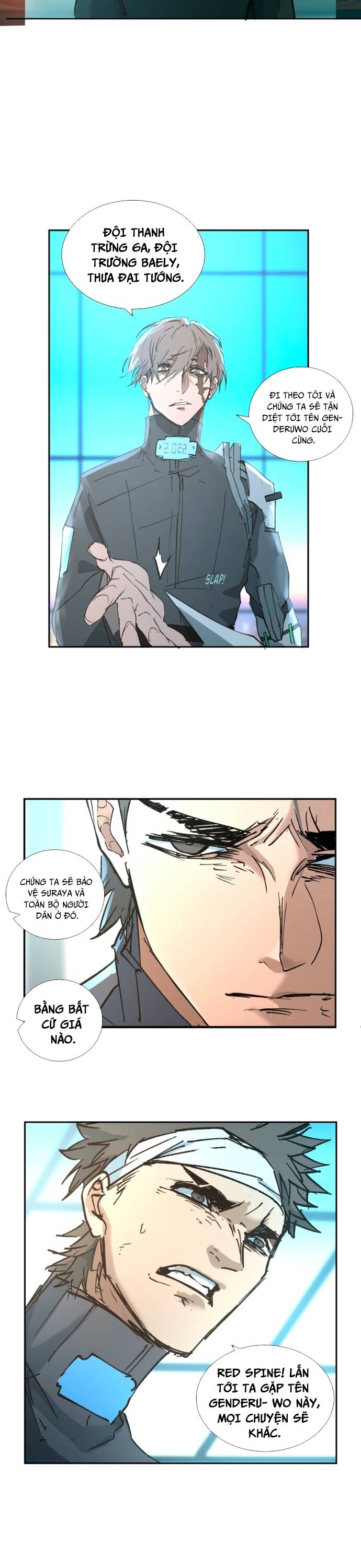 Cột Sống Đỏ Chap 6 - Next Chap 7