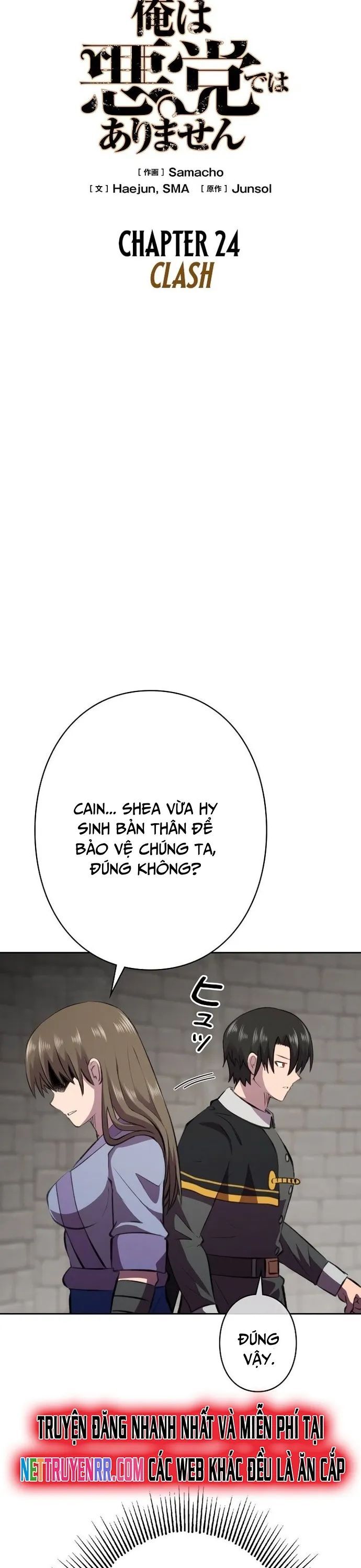 Tôi Không Phải Là Kẻ Phản Diện Chap 24 - Next Chap 25