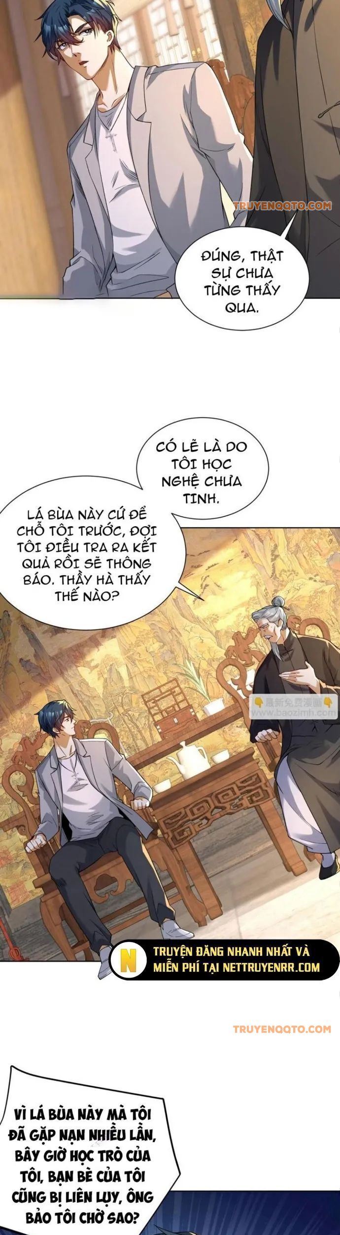 Ta là tiên tôn thiên giới bị mất trí nhớ Chap 16 - Next Chap 17