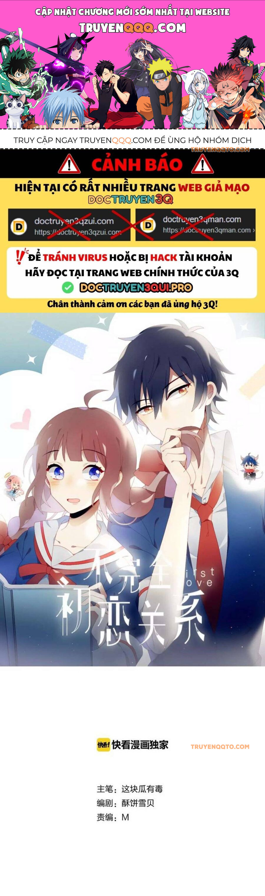 Mối Tình Đầu Chưa Được Trọn Vẹn Chap 3 - Next Chap 4