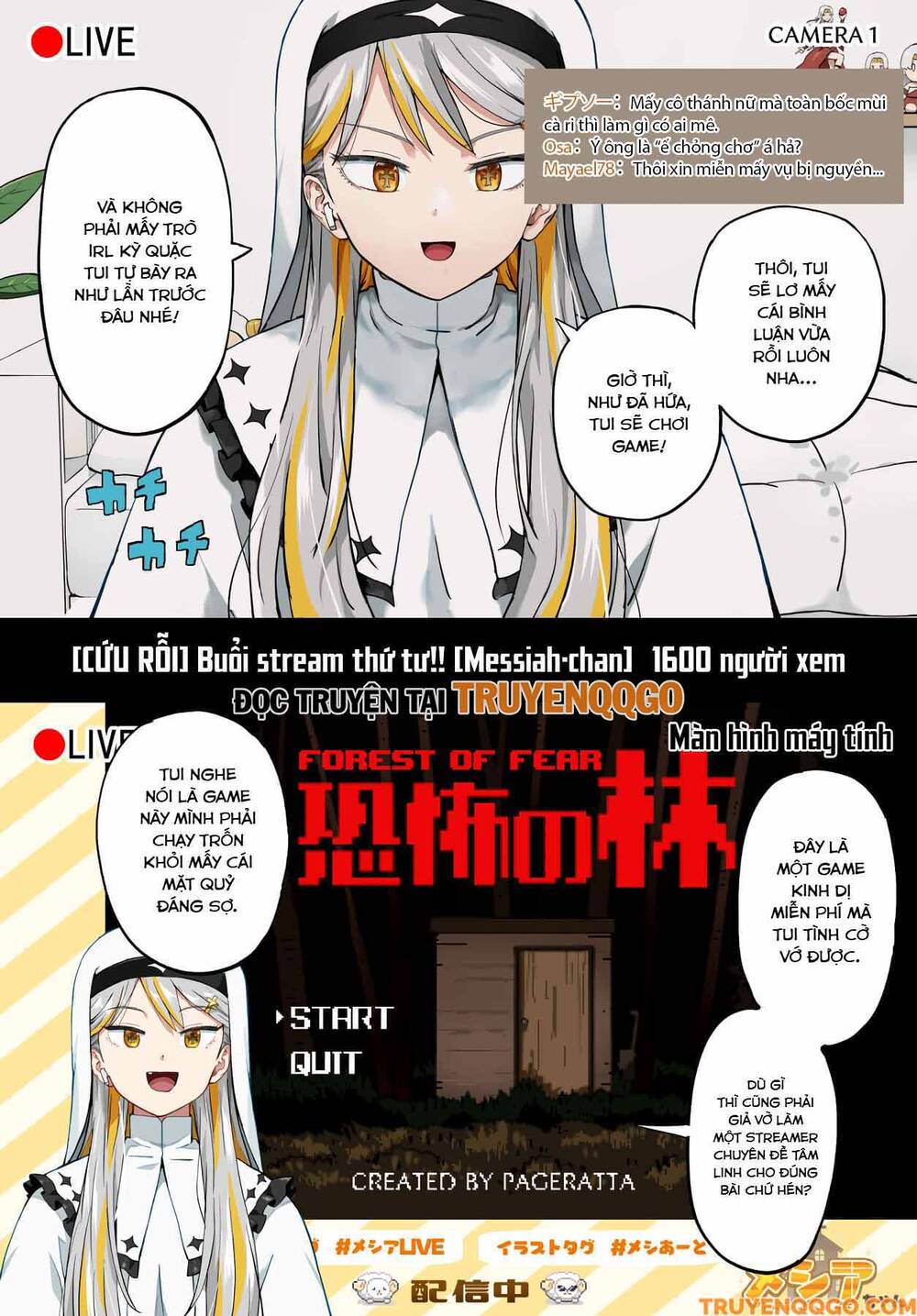 Vtuber Savior ✟ Messiah-Chan Chap 20 - Next Chap 21