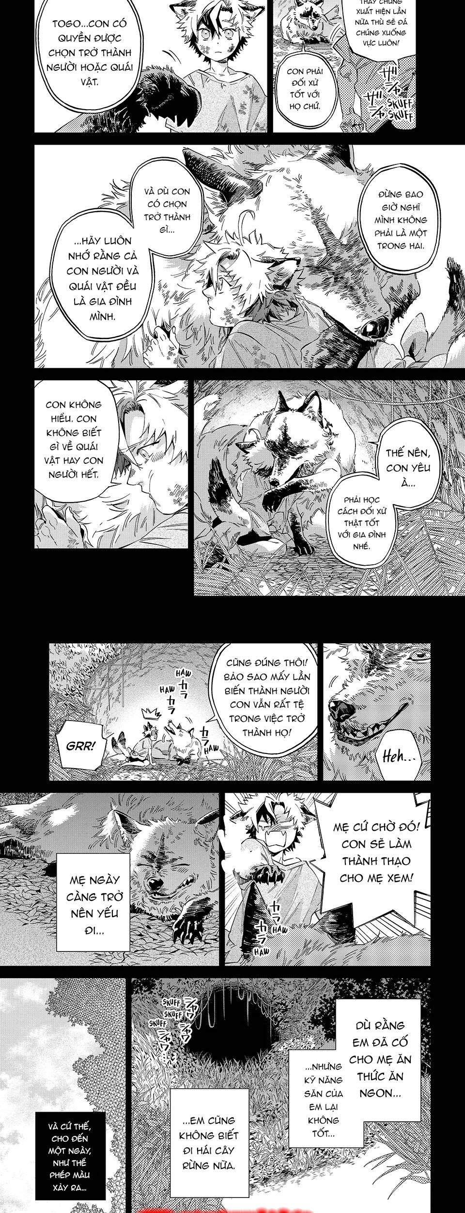 Gia Đình Quái Vật Kagari Chap 18 - Next Chap 19