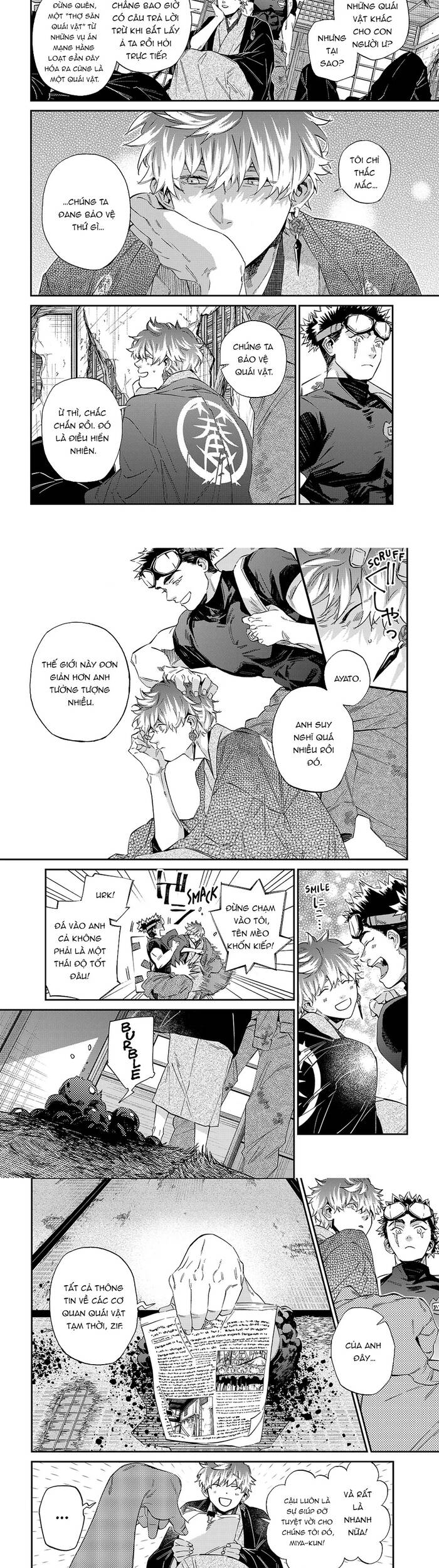 Gia Đình Quái Vật Kagari Chap 17 - Next Chap 18