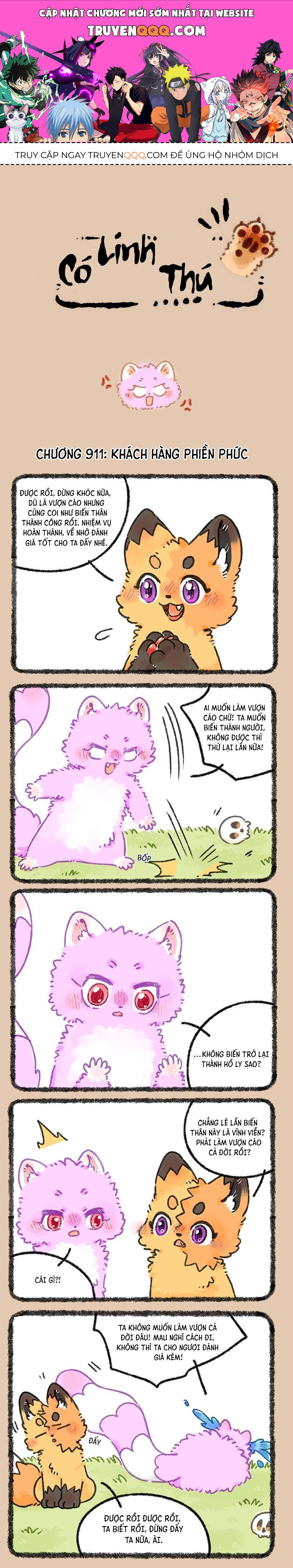 Có Linh Thú Chap 911 - Next Chap 912