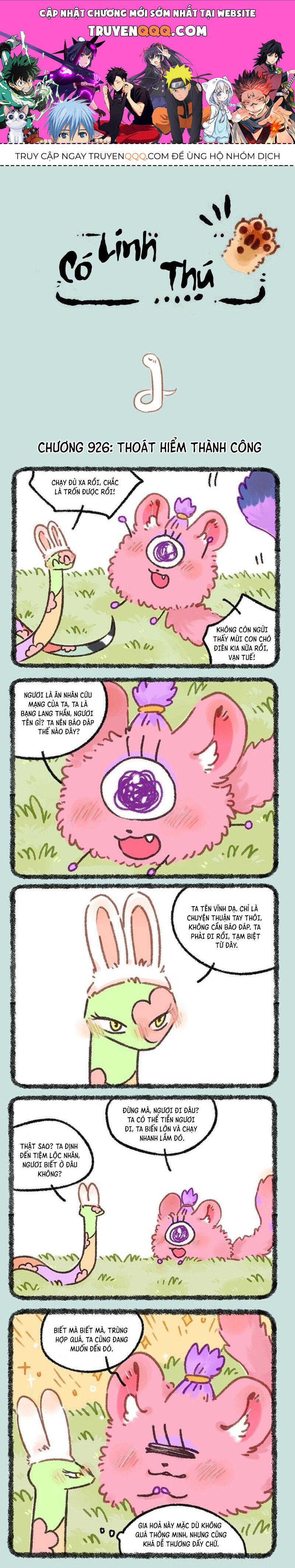 Có Linh Thú Chap 926 - Next Chap 927