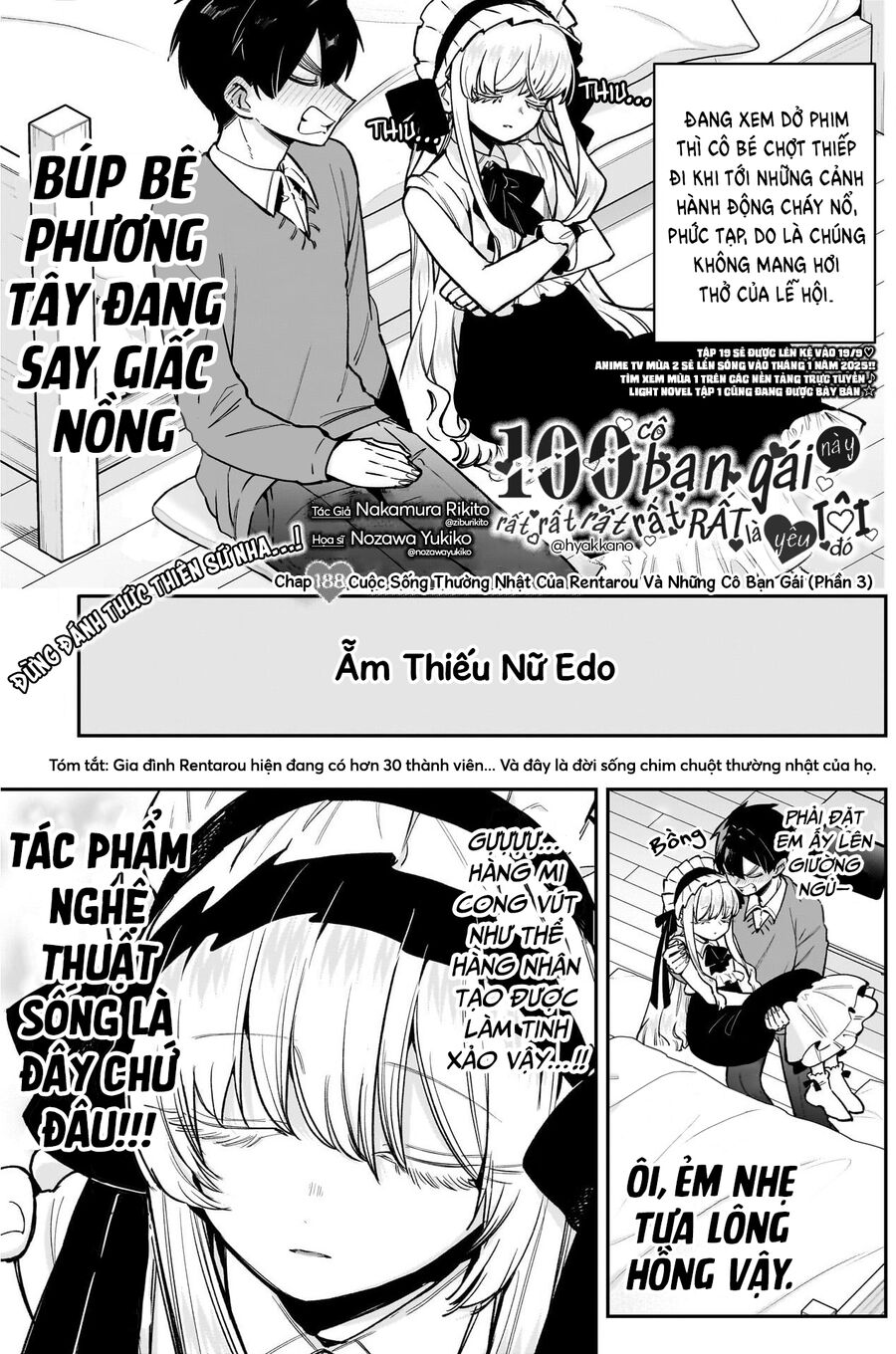 100 Cô Bạn Gái Này Rất, Rất, Rất, Rất, Rất Là Yêu Tôi Đó Chap 188 - Next Chap 189