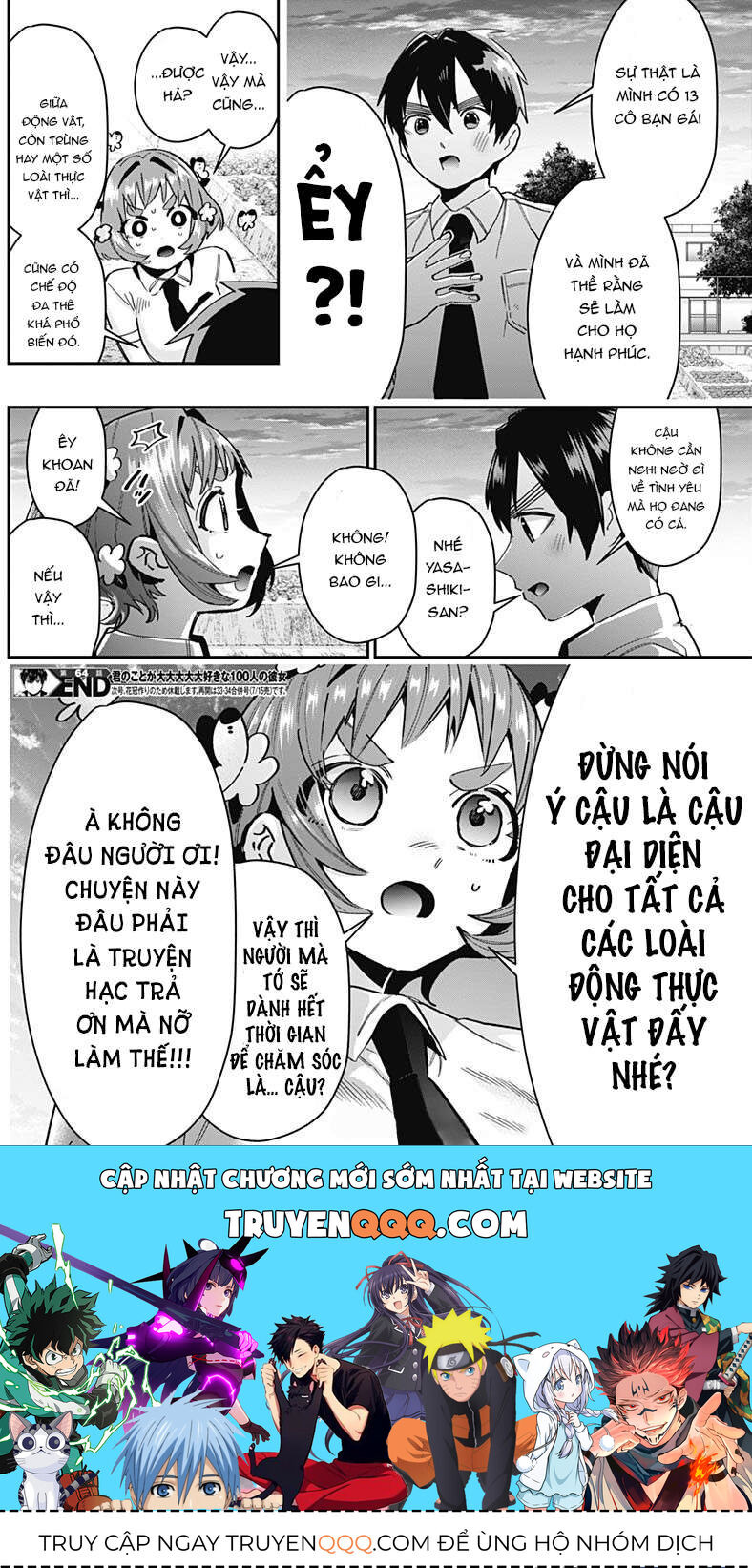 100 Cô Bạn Gái Này Rất, Rất, Rất, Rất, Rất Là Yêu Tôi Đó Chap 64 - Next Chap 65