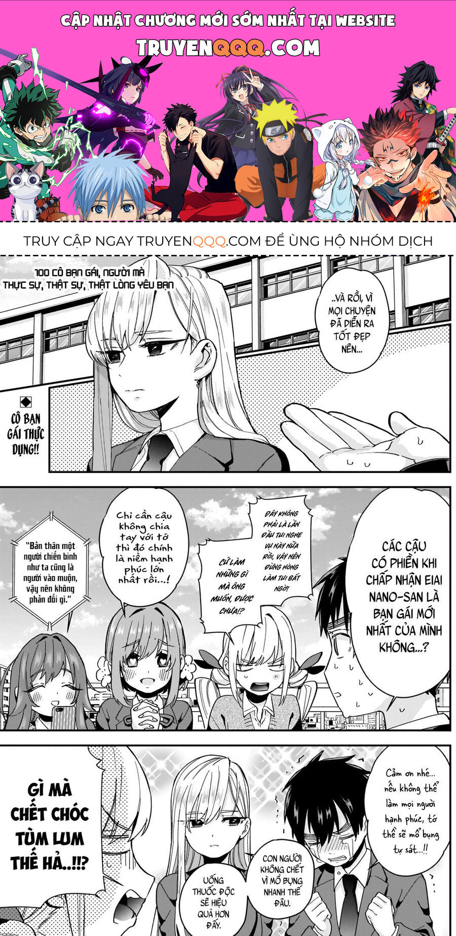100 Cô Bạn Gái Này Rất, Rất, Rất, Rất, Rất Là Yêu Tôi Đó Chap 8 - Next Chap 9