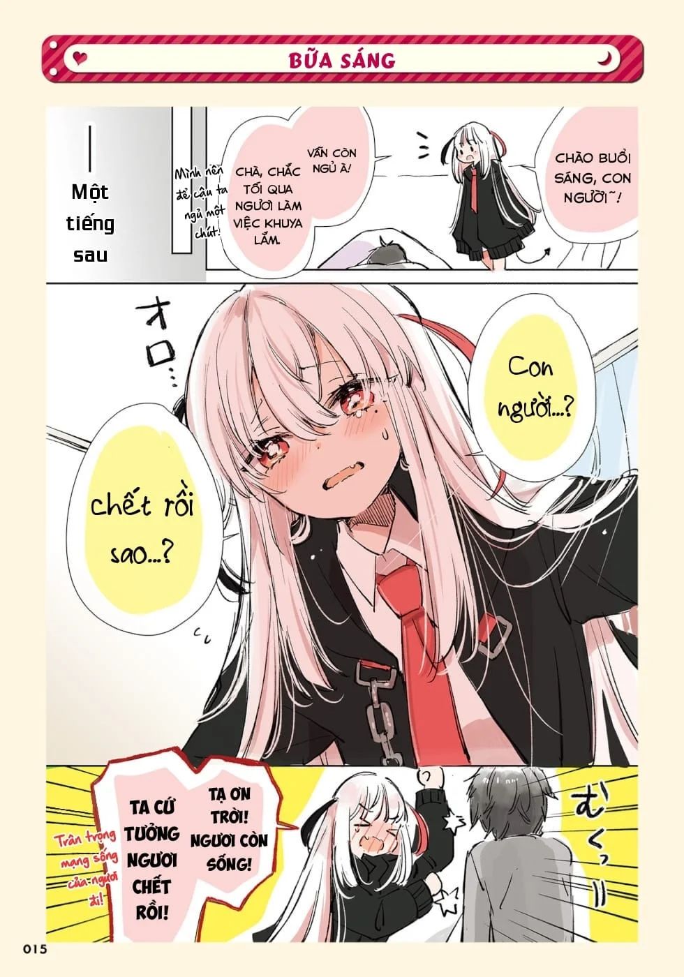 Thần Chết Trót Đem Trọn Tình Yêu Với Một Con Người. Chap 36 - Next Chap 37