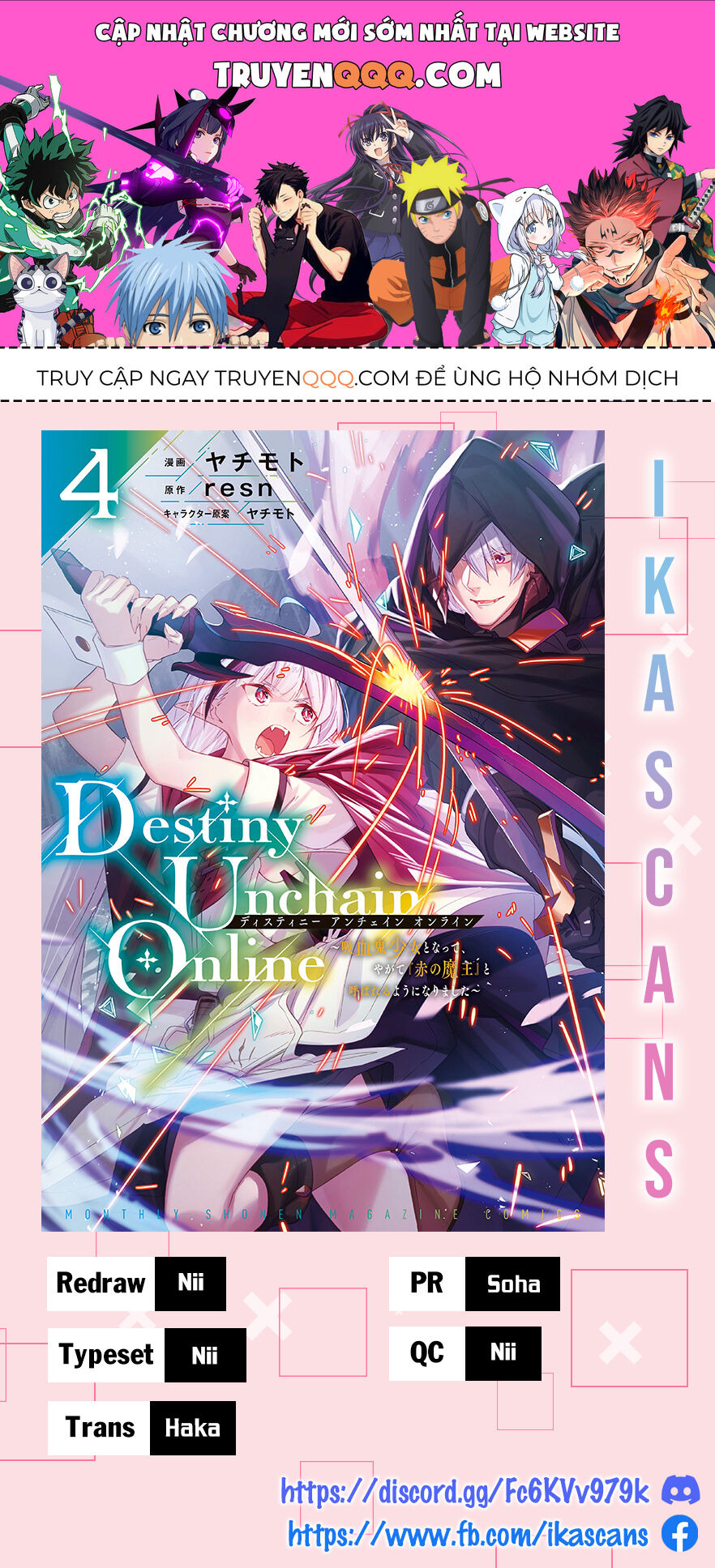 Destiny Unchain Online: Bị Biến Thành Thiếu Nữ Ma Cà Rồng, Tôi Được Biết Đến Với Tên Gọi Chap 31 - Next Chap 32