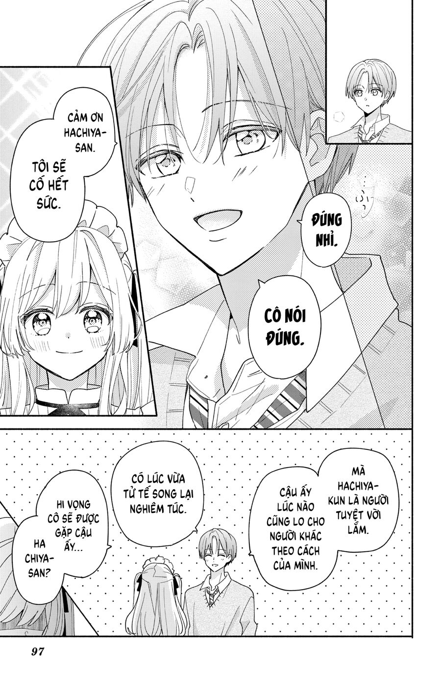 Hầu Gái Hachiya-Kun Biết Yêu Chap 7 - Next Chap 8