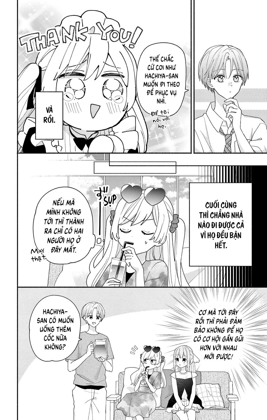 Hầu Gái Hachiya-Kun Biết Yêu Chap 8 - Next Chap 9