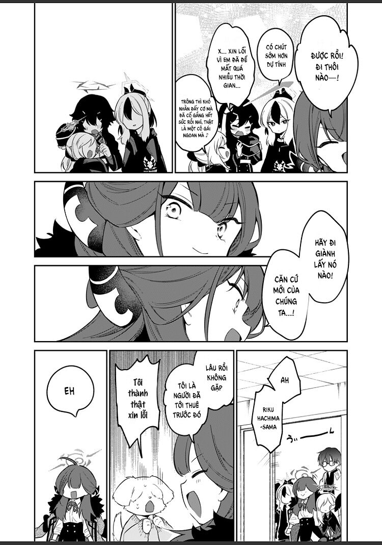 Blue Archive: Nhật Kí Nghiệp Vụ Của Handyman 68 Chap 5 - Next Chap 6