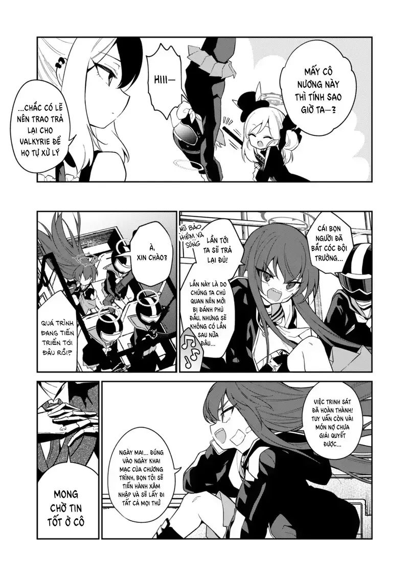 Blue Archive: Nhật Kí Nghiệp Vụ Của Handyman 68 Chap 8 - Next Chap 9